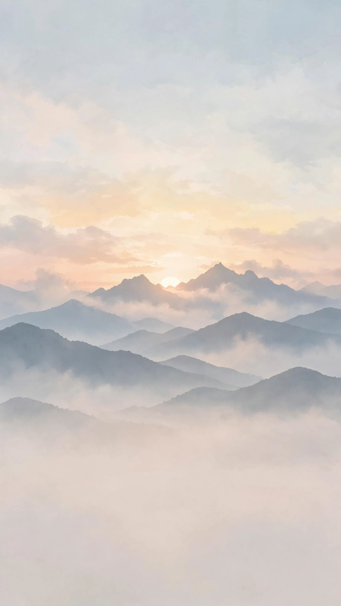 Sunrise Mountain Mist