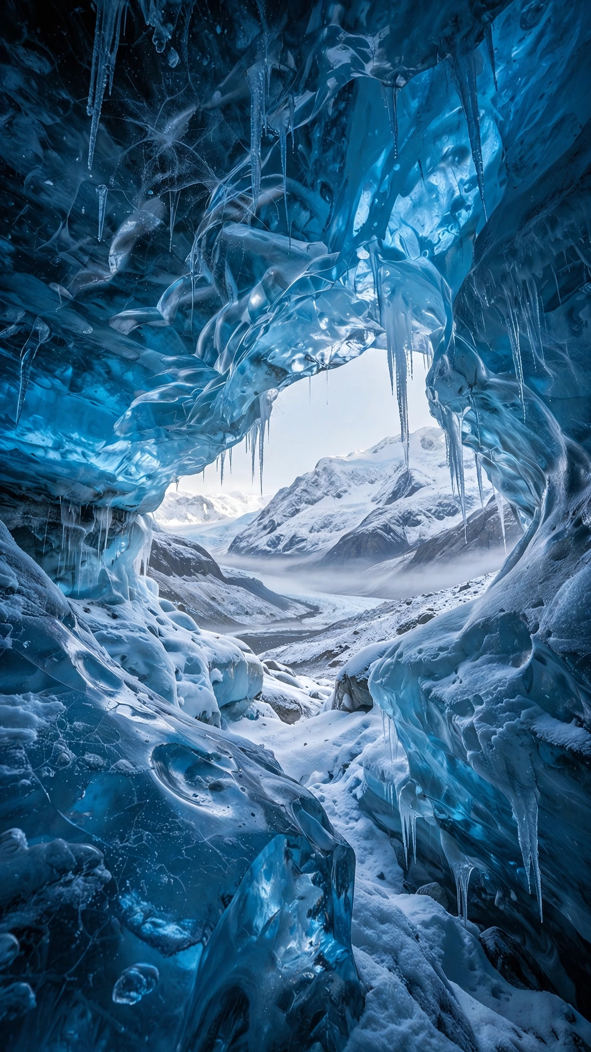 Glacier Cave Entrance