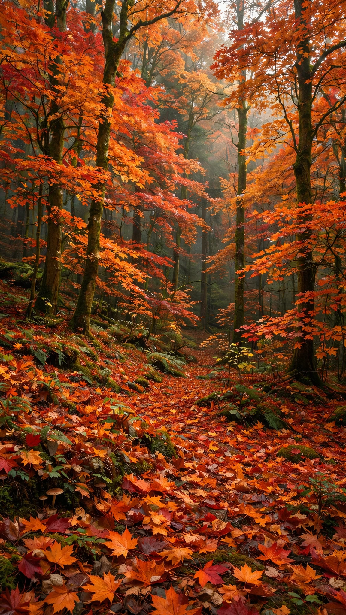 Autumn Maple Forest