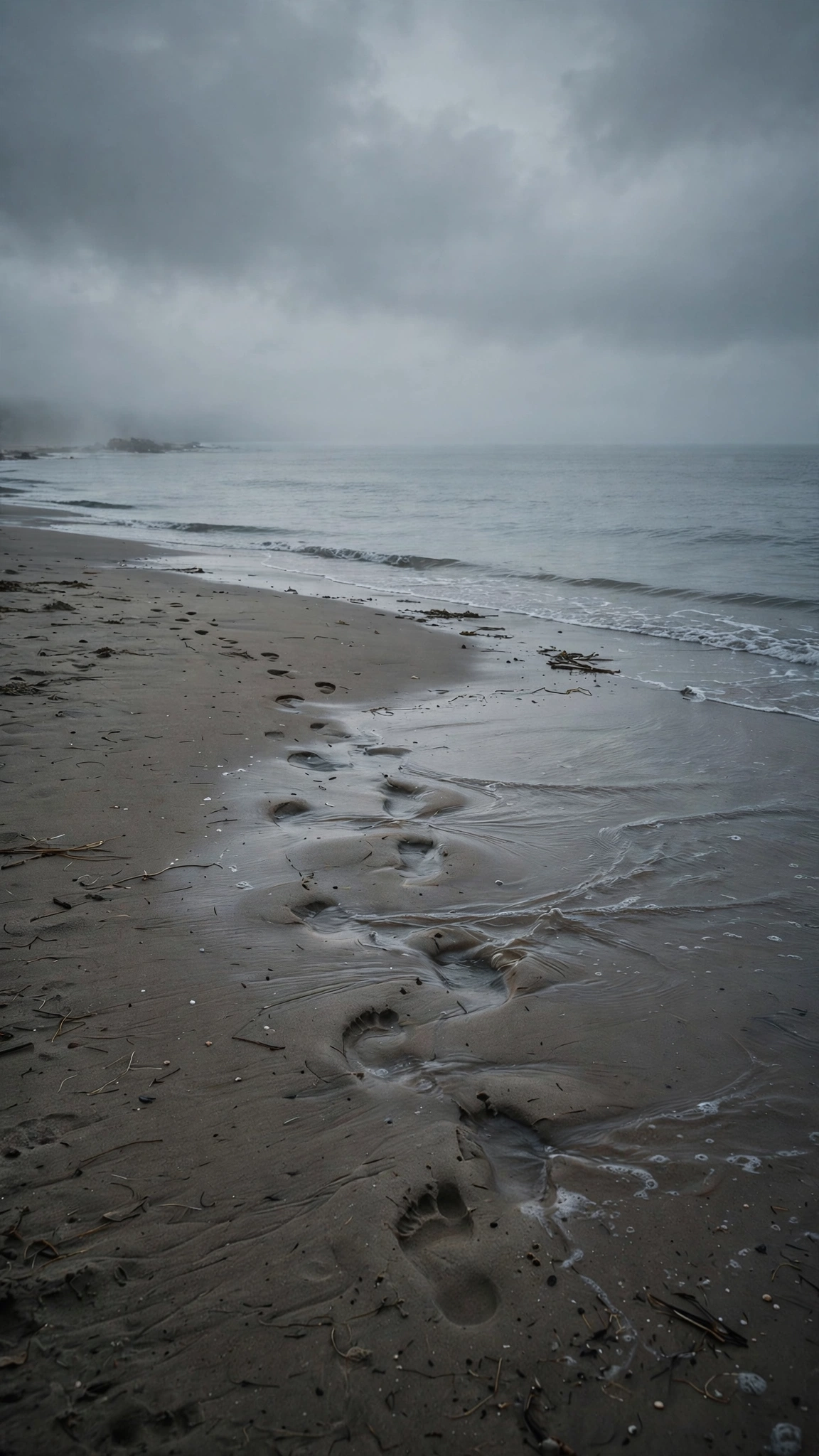 Footprints Washed Away