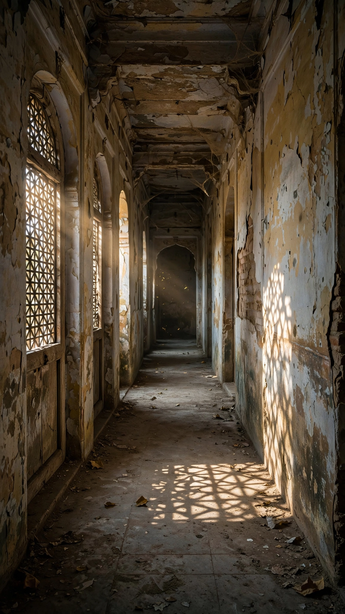 Haveli Corridor Sunlight