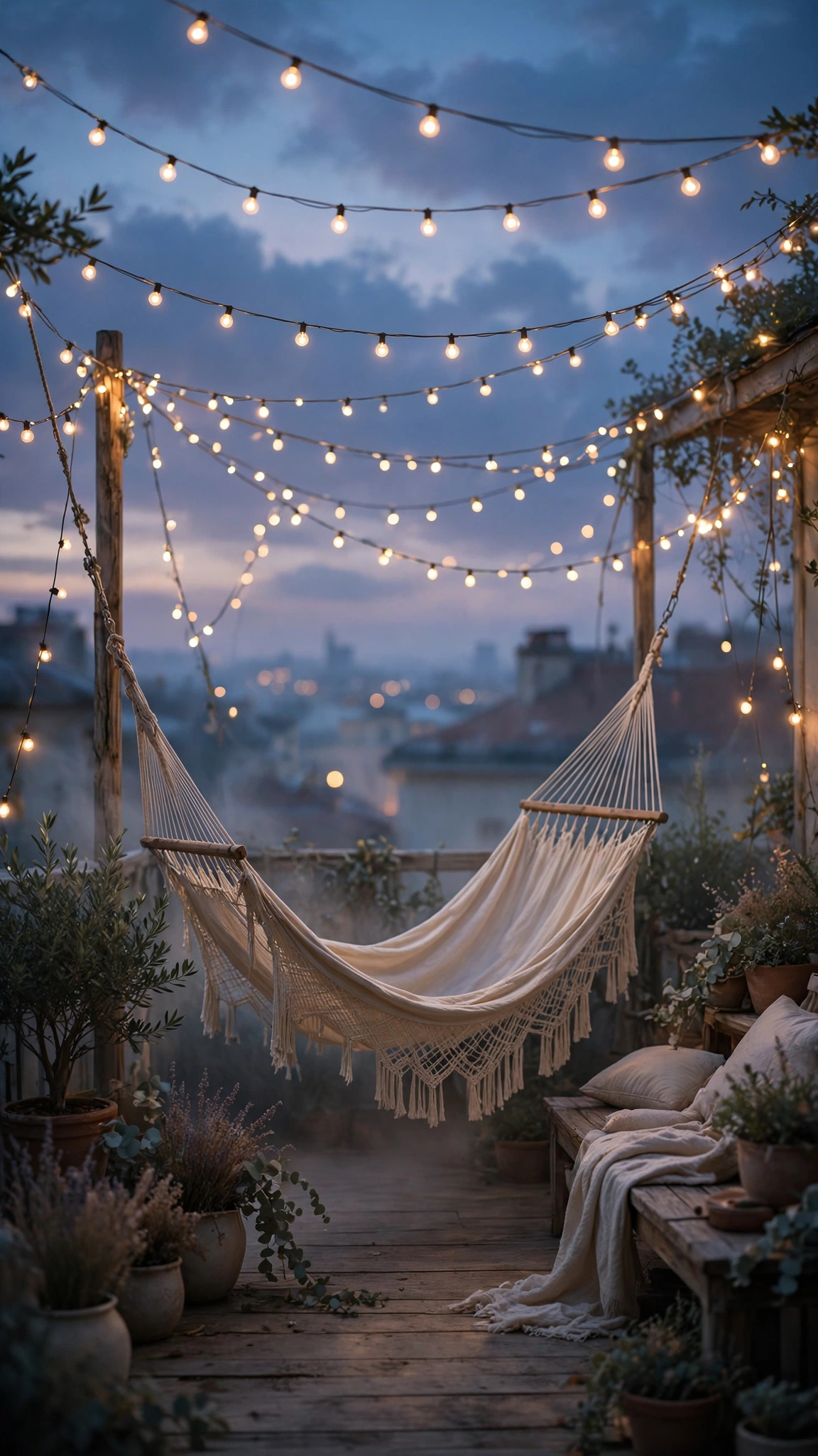 Empty Hammock Twilight