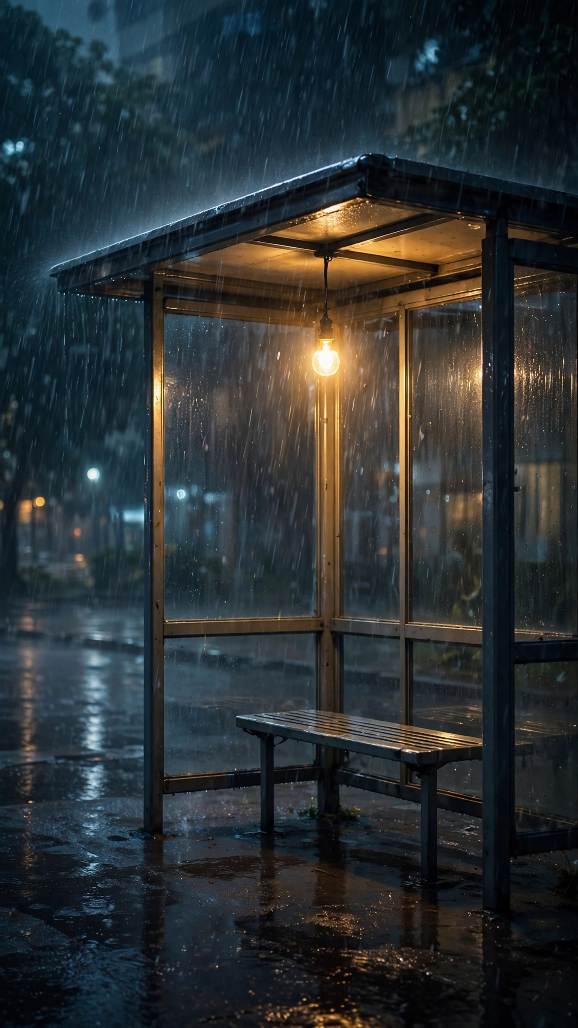 Lonely Bus Stop