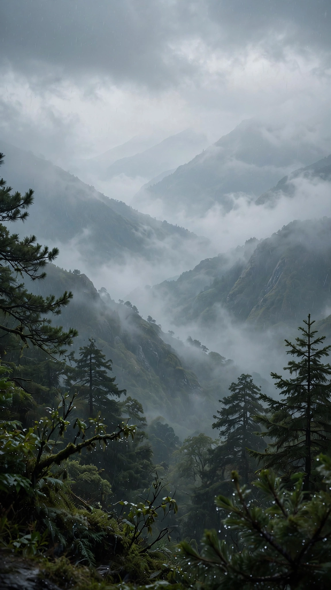 Monsoon Mountain Fog