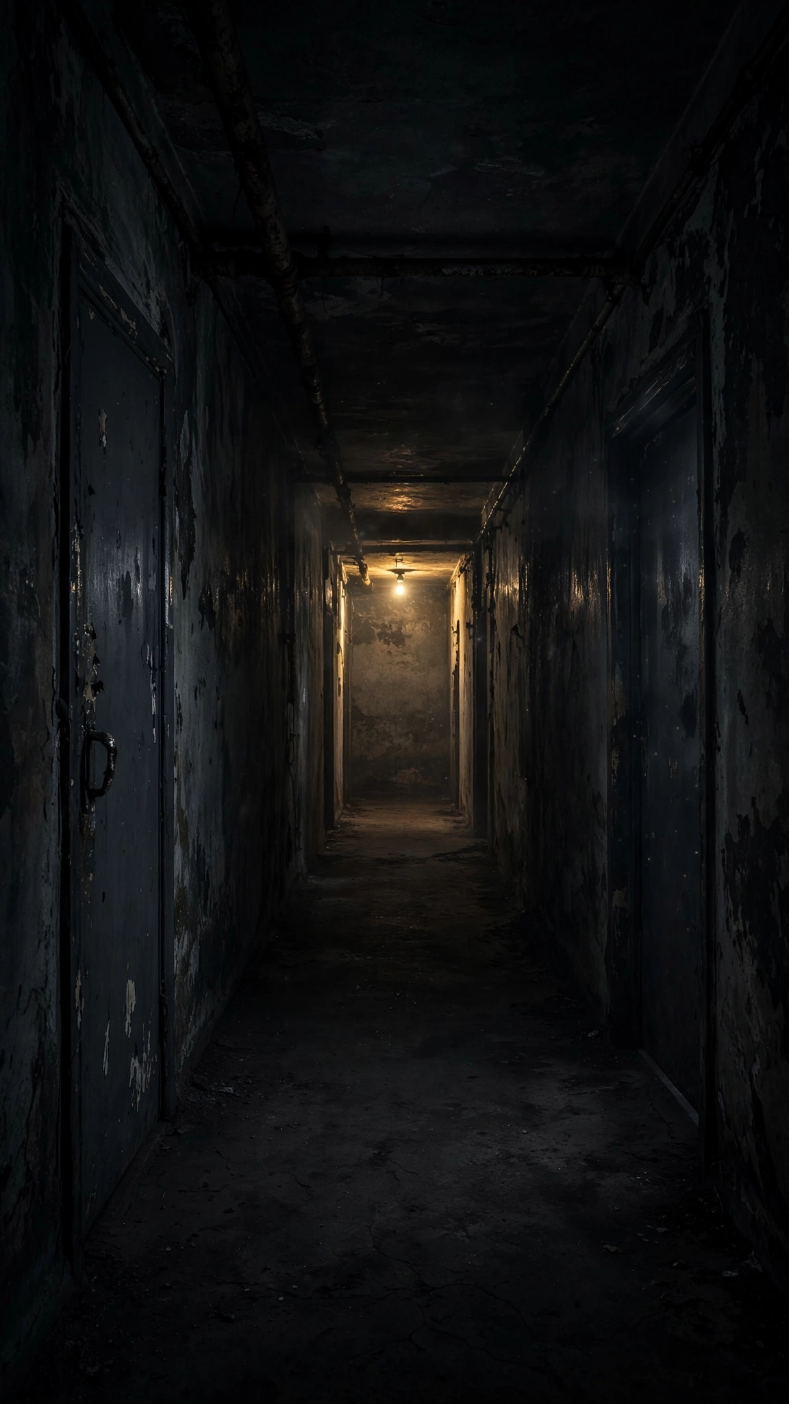 Dark Corridor Single Light